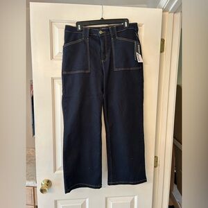 NWT Jones Indigo dark wash high rise jeans. Sz. 14.